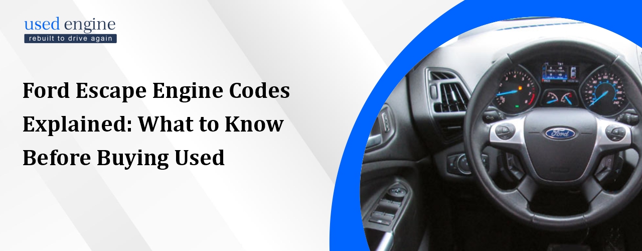 Used Ford Escape Engine